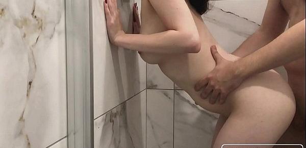 Turkish stepsister seduces her brother in shower and has orgasm